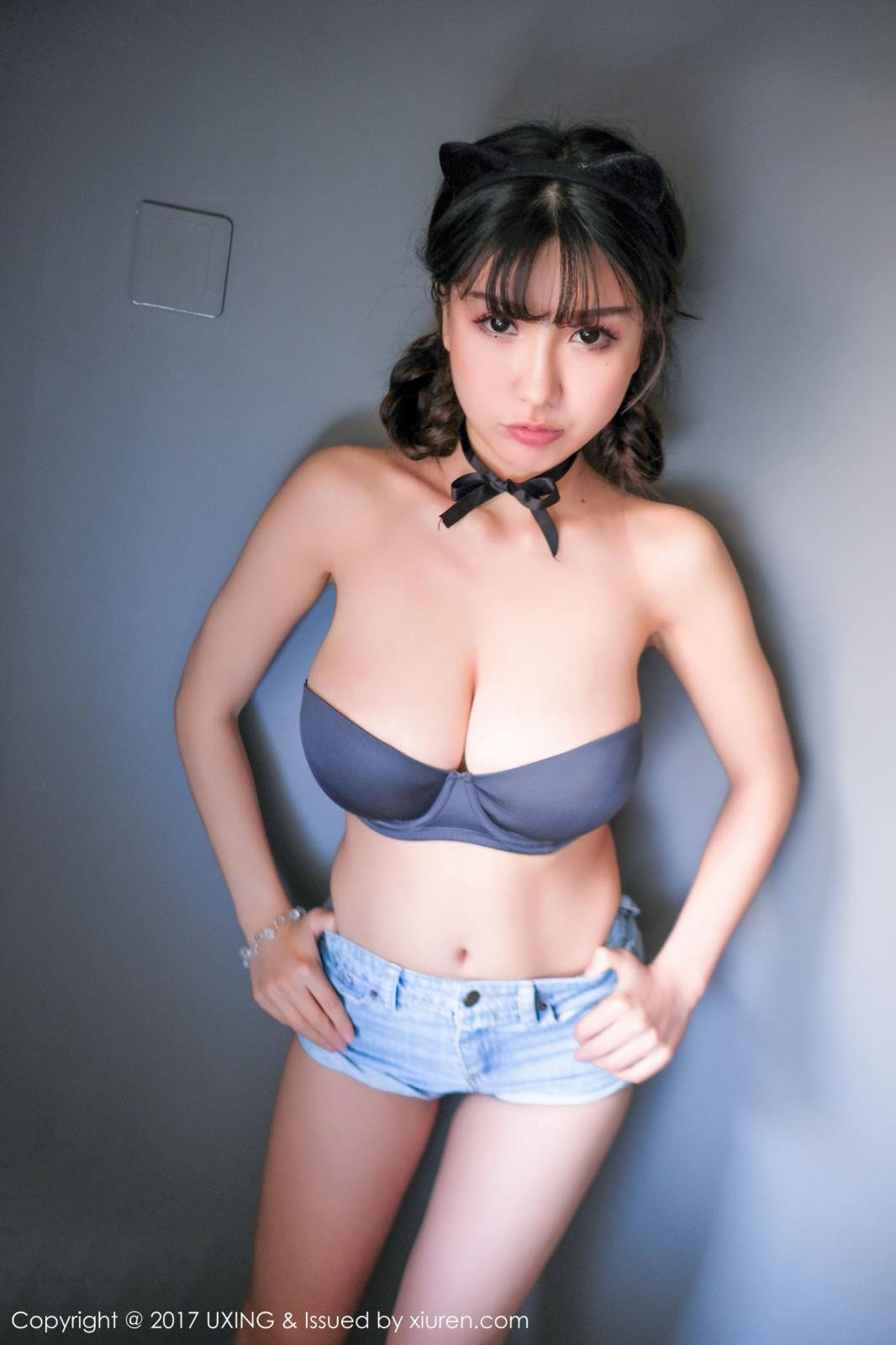 优星馆性感美女晓茜sunny童颜巨乳比基尼内衣诱惑写真